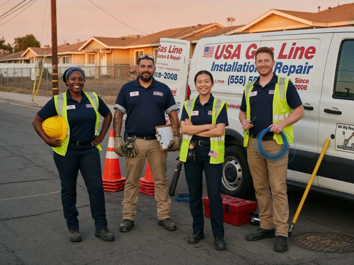 Gas Line Installation company in Frost, MN